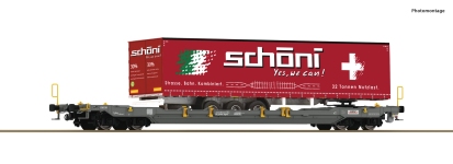Roco 6600065 - H0 - Taschenwagen T5 Schöni, Hupac, Ep. VI